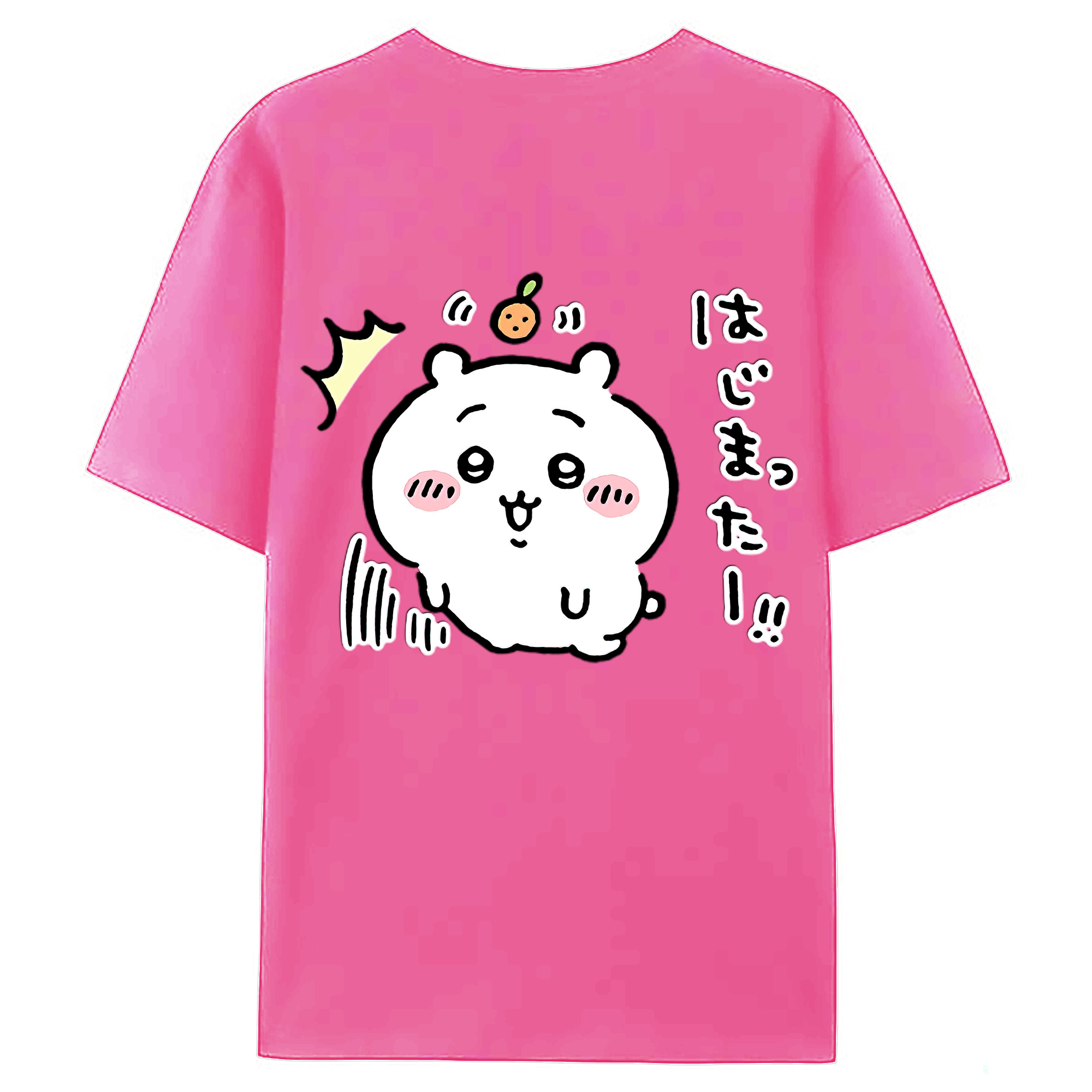 （画像用） ちいかわ ちいかわ Chii-kawa chiikawa レディース半袖Tシャツ(バックプリント)